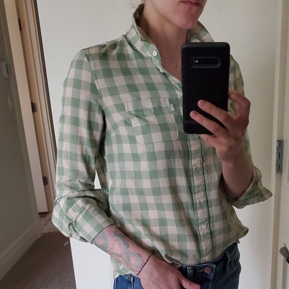 Levi's Tops - Levis Gingham Summer Weight *SOLD EBAY*